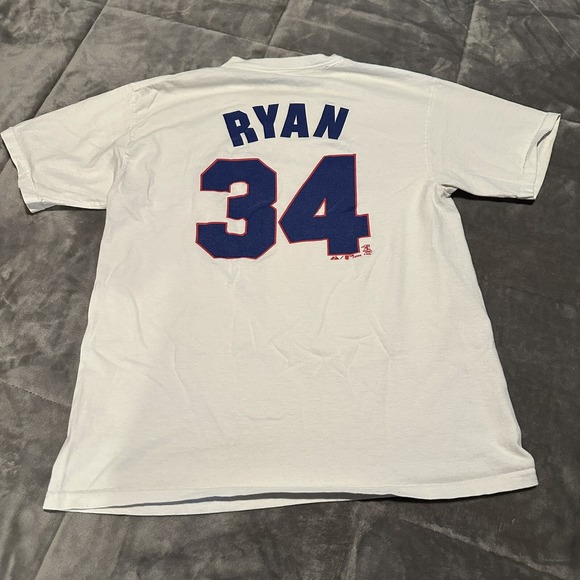 VTG Nolan Ryan Texas Rangers Majestic Sportswear XL Houston Astros Alvin‎ #34 - Picture 5 of 7